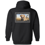 Labrador Retriever Mallard Duck Migratory Waterfowl Stamp Hoodie