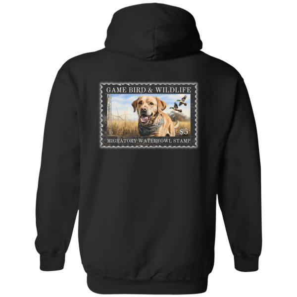 Labrador Retriever Mallard Duck Migratory Waterfowl Stamp Hoodie