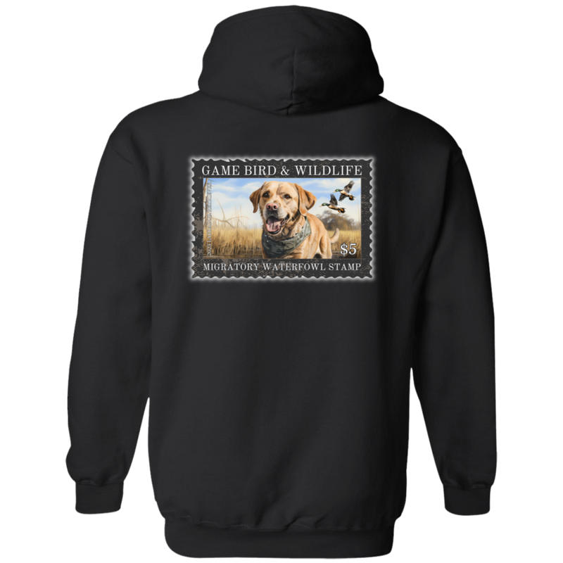 Labrador Retriever Mallard Duck Migratory Waterfowl Stamp Hoodie