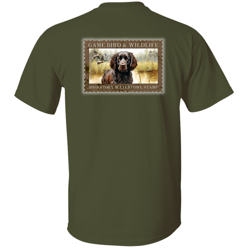 Boykin Spaniel Migratory Waterfowl Stamp Short Sleeve