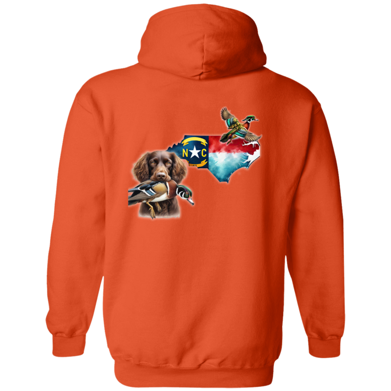 North Carolina State with Boykin Spaniel Hoodie