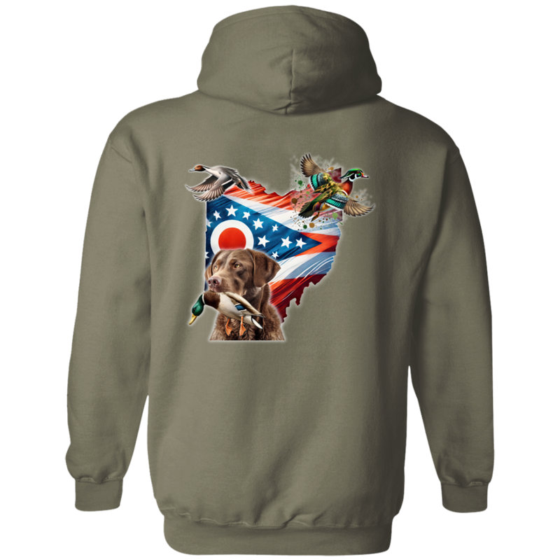 Ohio State Chesapeake Bay Retriever Hoodie