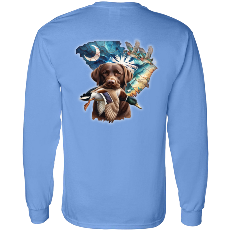 South Carolina Chocolate Labrador Retriever Long Sleeve