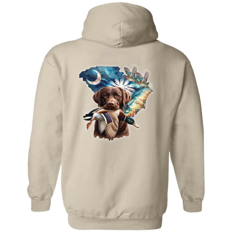 South Carolina Chocolate Labrador Retriever Hoodie