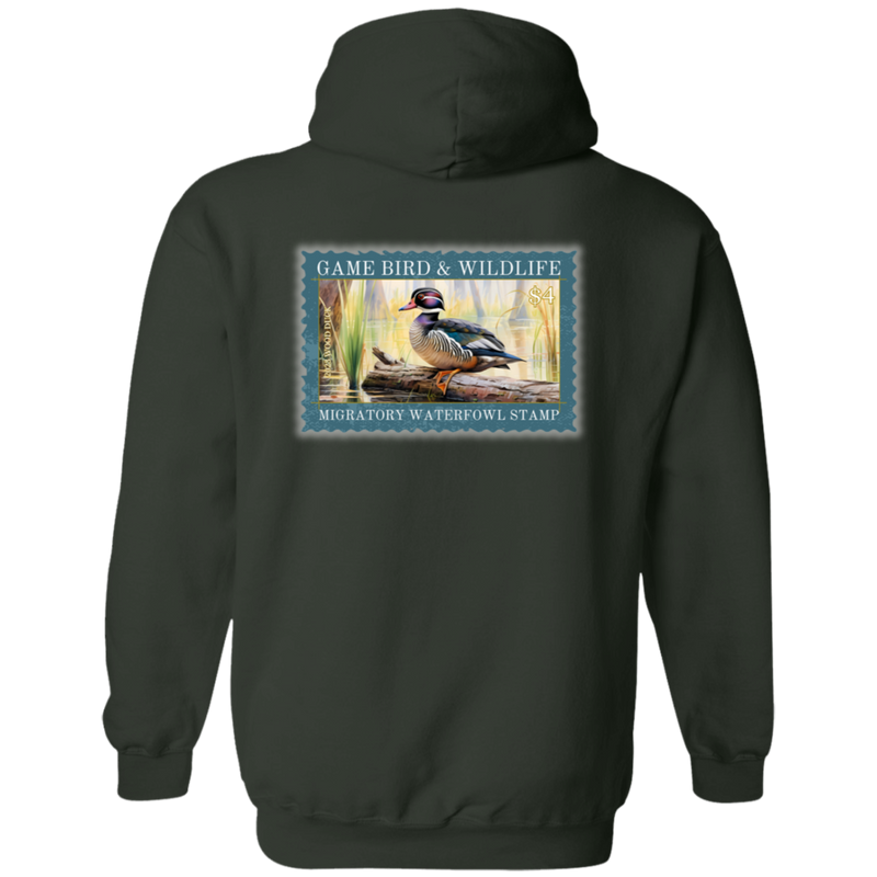 Wood Duck Migratory Waterfowl Stamp Hoodie