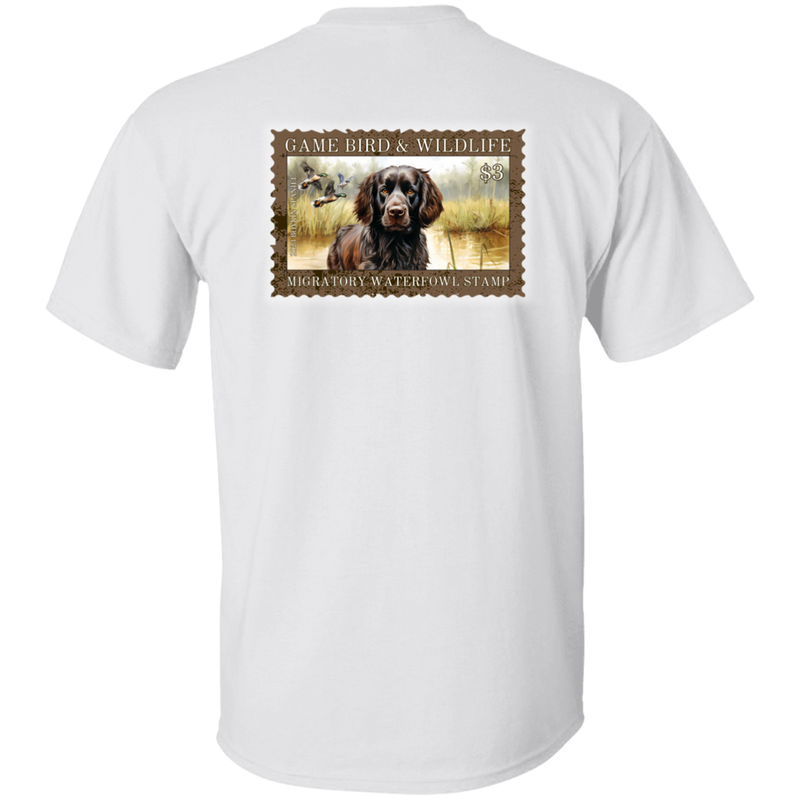 Boykin Spaniel Migratory Waterfowl Stamp Short Sleeve