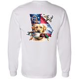 GEORGIA YELLOW LABRADOR RETRIEVER LONG SLEEVE T-SHIRT