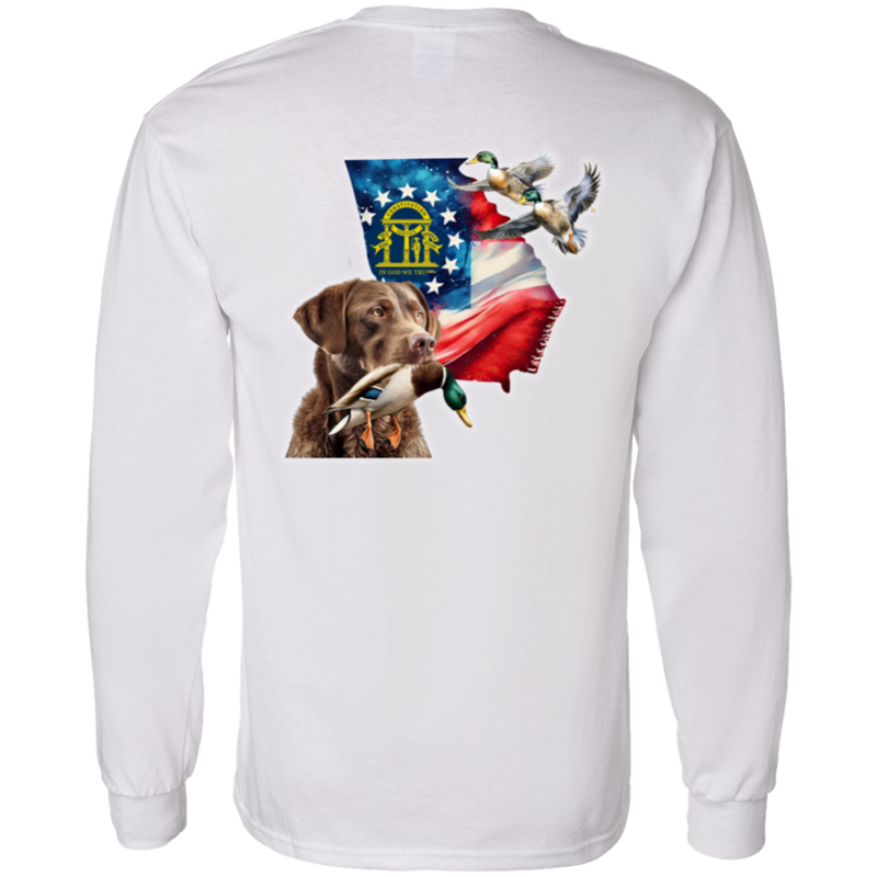 Georgia State Chesapeake Bay Retriever Long Sleeve