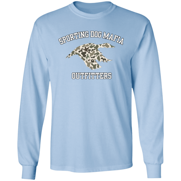 Sporting Dog Mafia Outfitters with Camo Duck Long Sleeve