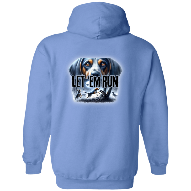 Let 'Em Run Racoon Hunter Hoodie