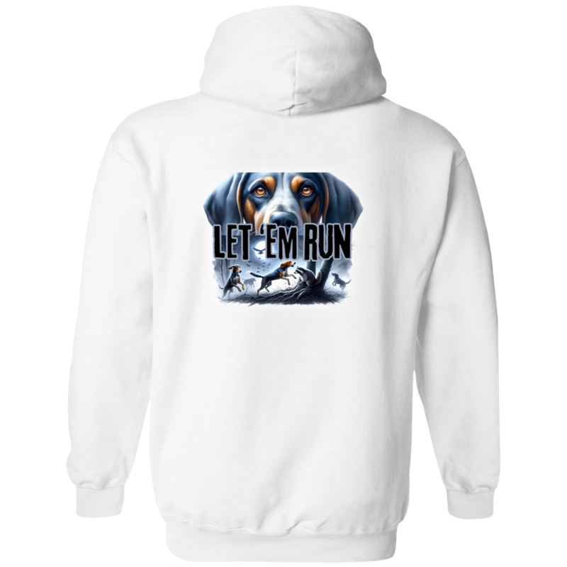 Let 'Em Run Racoon Hunter Hoodie