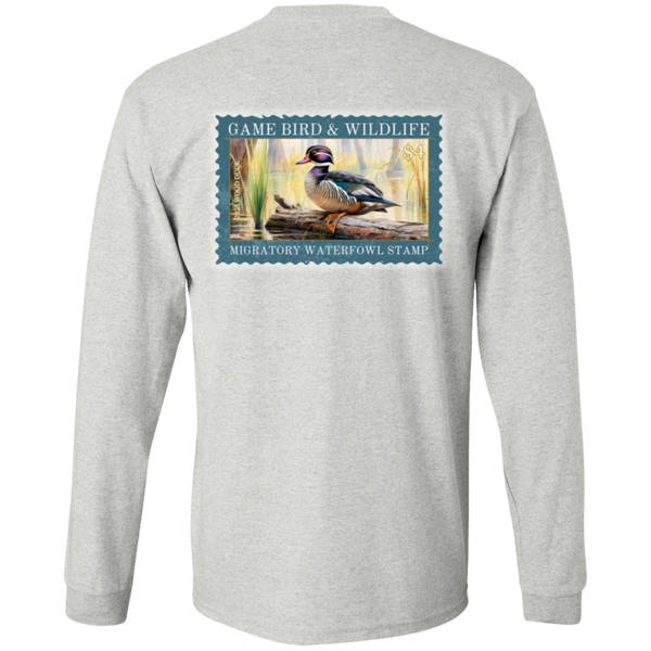 Wood Duck Migratory Waterfowl Stamp Long Sleeve