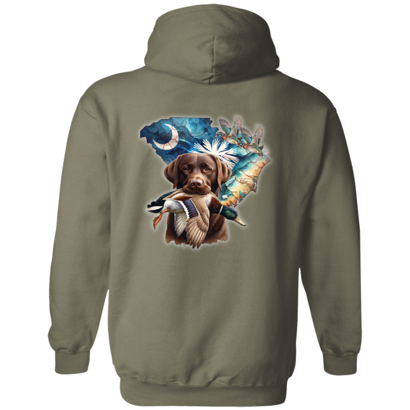 South Carolina Chocolate Labrador Retriever Hoodie