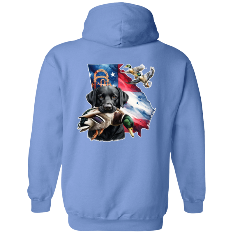 Georgia Black Labrador Hoodie