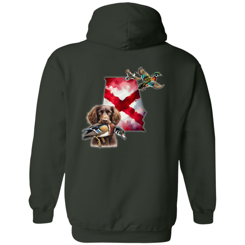 Alabama State with Boykin Spaniel Hoodie