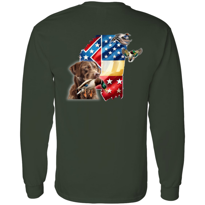 Mississippi State Chesapeake Bay Retriever Long Sleeve
