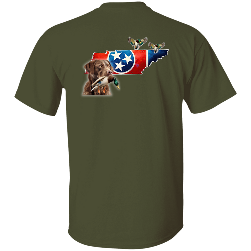 Tennessee State Chesapeake Bay Retriever Short Sleeve