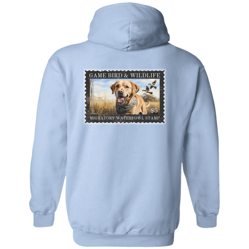 Labrador Retriever Mallard Duck Migratory Waterfowl Stamp Hoodie