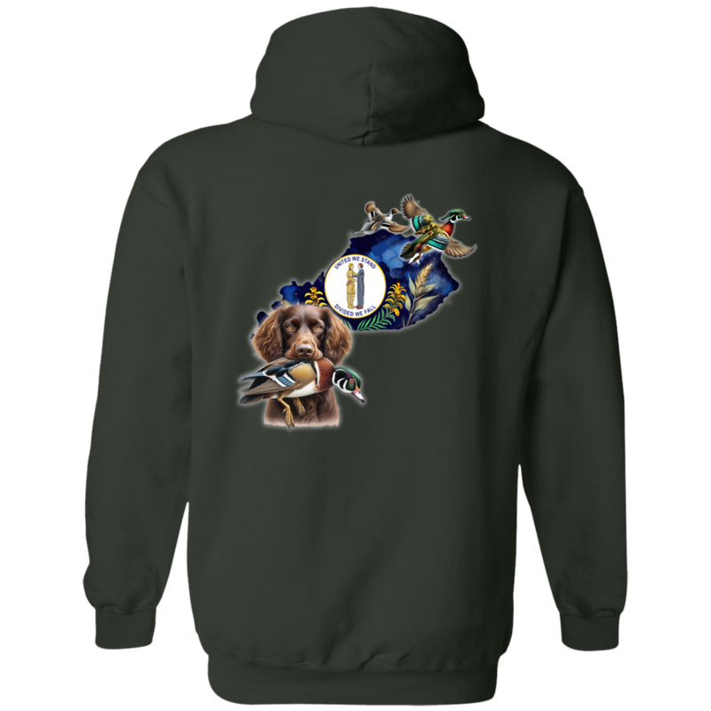 Kentucky State with Boykin Spaniel Hoodie