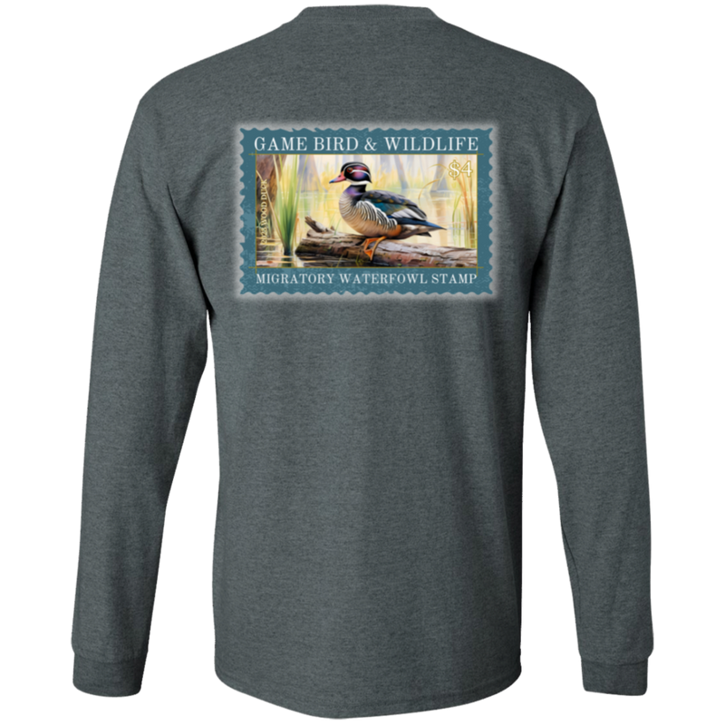 Wood Duck Migratory Waterfowl Stamp Long Sleeve