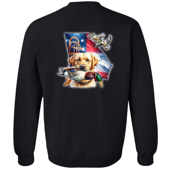 GEORGIA YELLOW LABRADOR RETRIEVER SWEATSHIRT