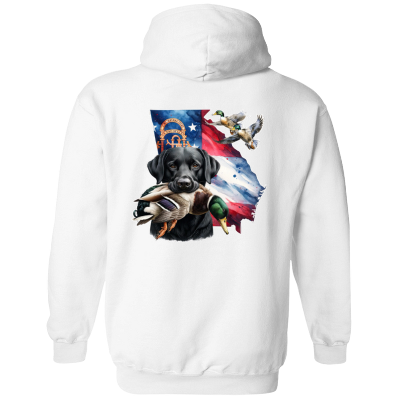 Georgia Black Labrador Hoodie