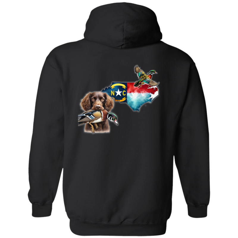 North Carolina State with Boykin Spaniel Hoodie