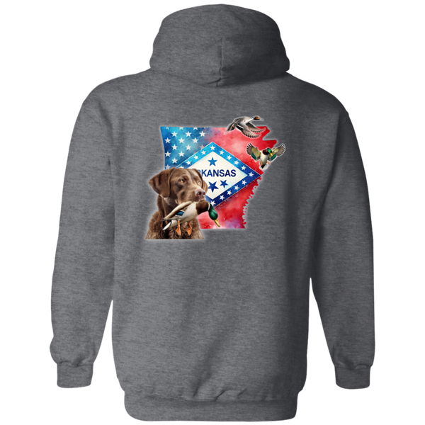 Arkansas State Chesapeake Bay Retriever Hoodie