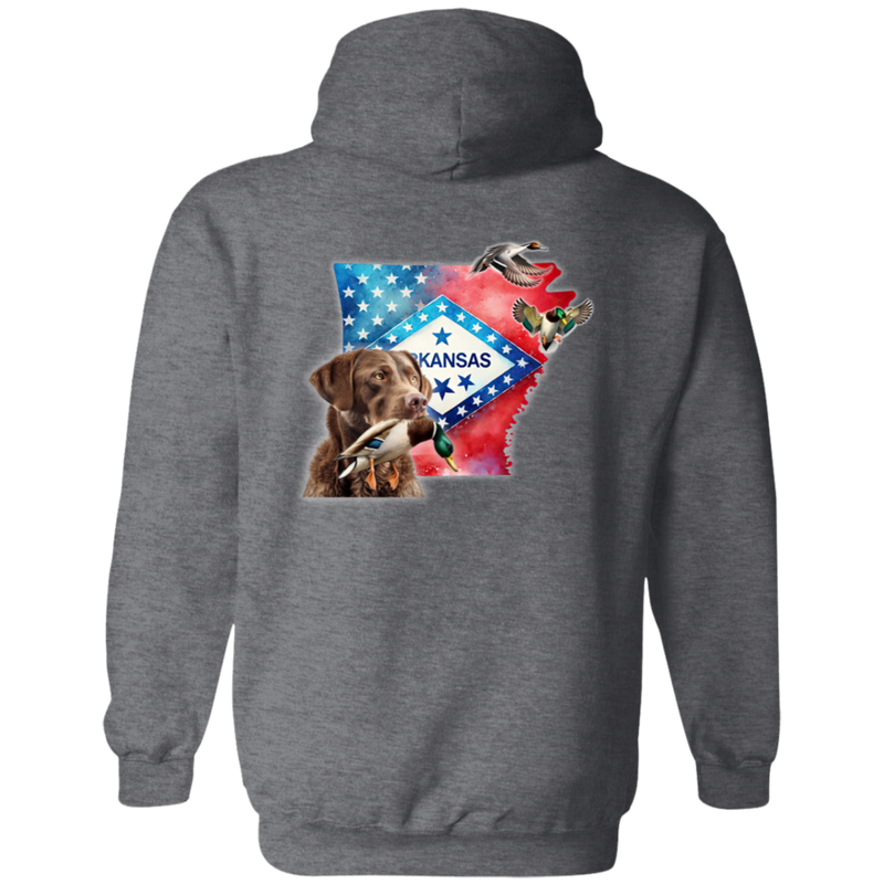 Arkansas State Chesapeake Bay Retriever Hoodie