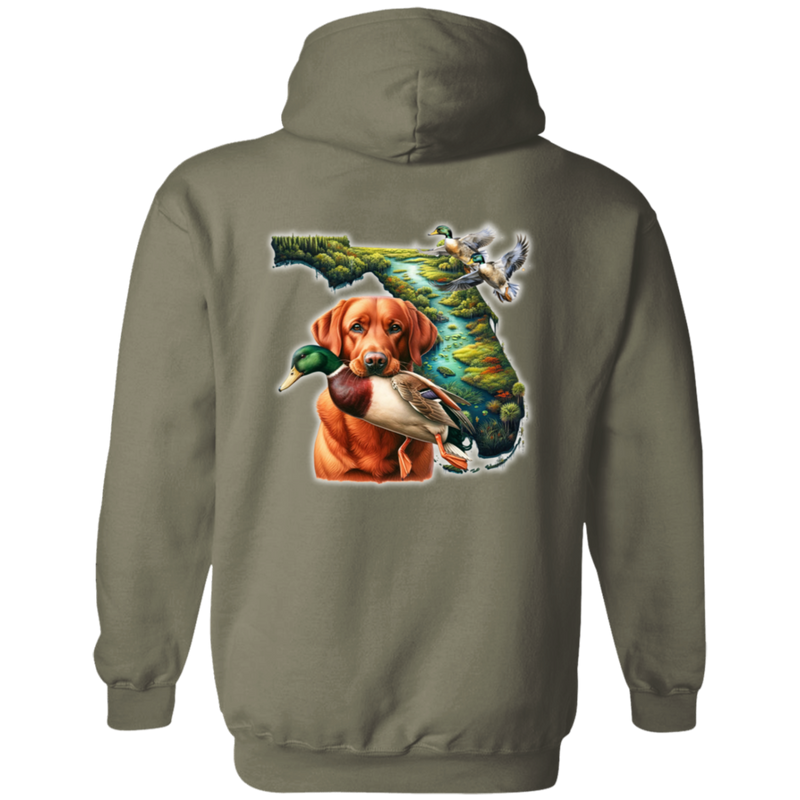 Florida Fox Red Labrador Hoodie