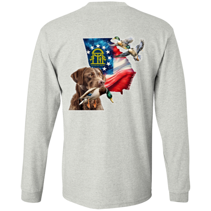 Georgia State Chesapeake Bay Retriever Long Sleeve