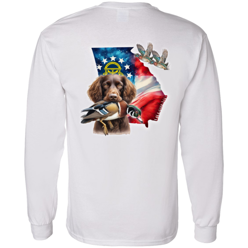 Georgia State and Boykin Spaniel Long Sleeve