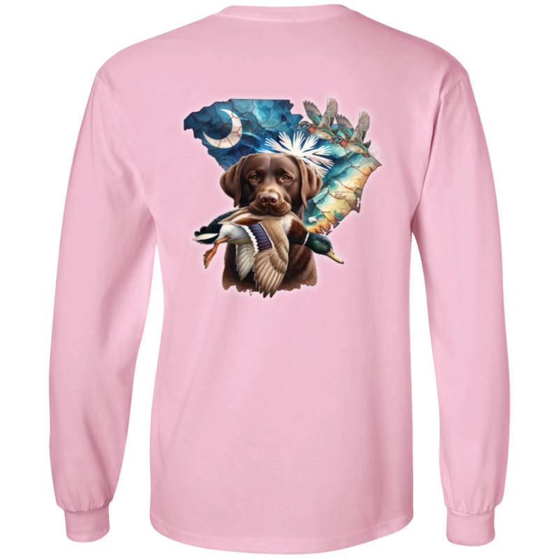 South Carolina Chocolate Labrador Retriever Long Sleeve