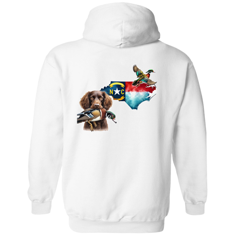 North Carolina State with Boykin Spaniel Hoodie