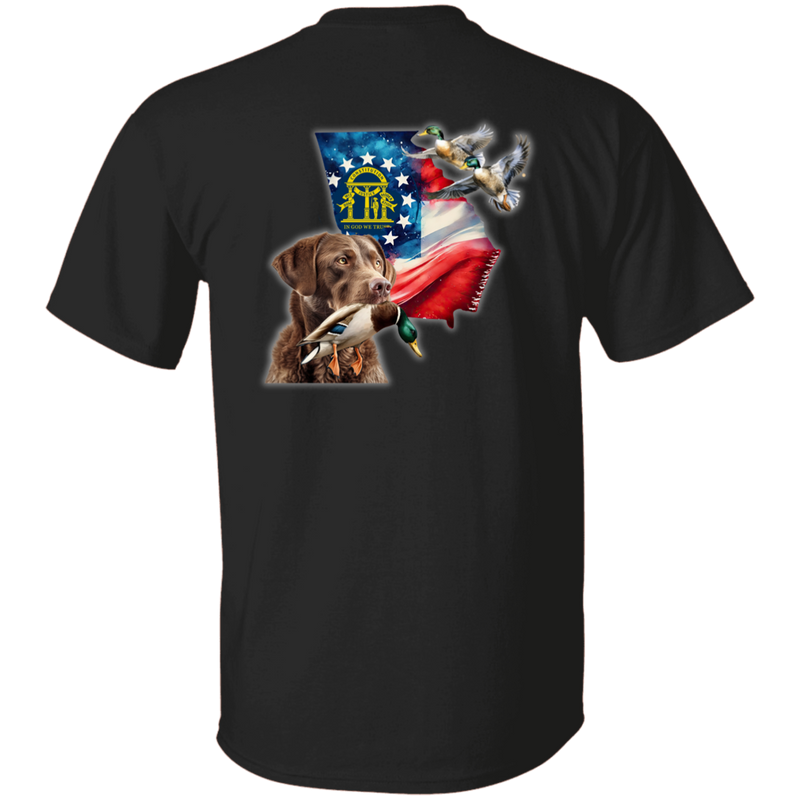 Georgia State Chesapeake Bay Retriever Short Sleeve