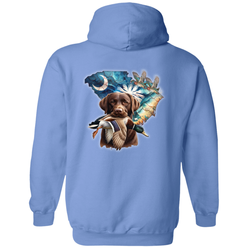 South Carolina Chocolate Labrador Retriever Hoodie