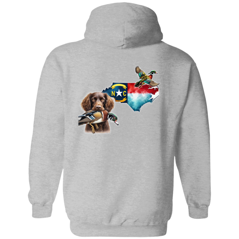 North Carolina State with Boykin Spaniel Hoodie