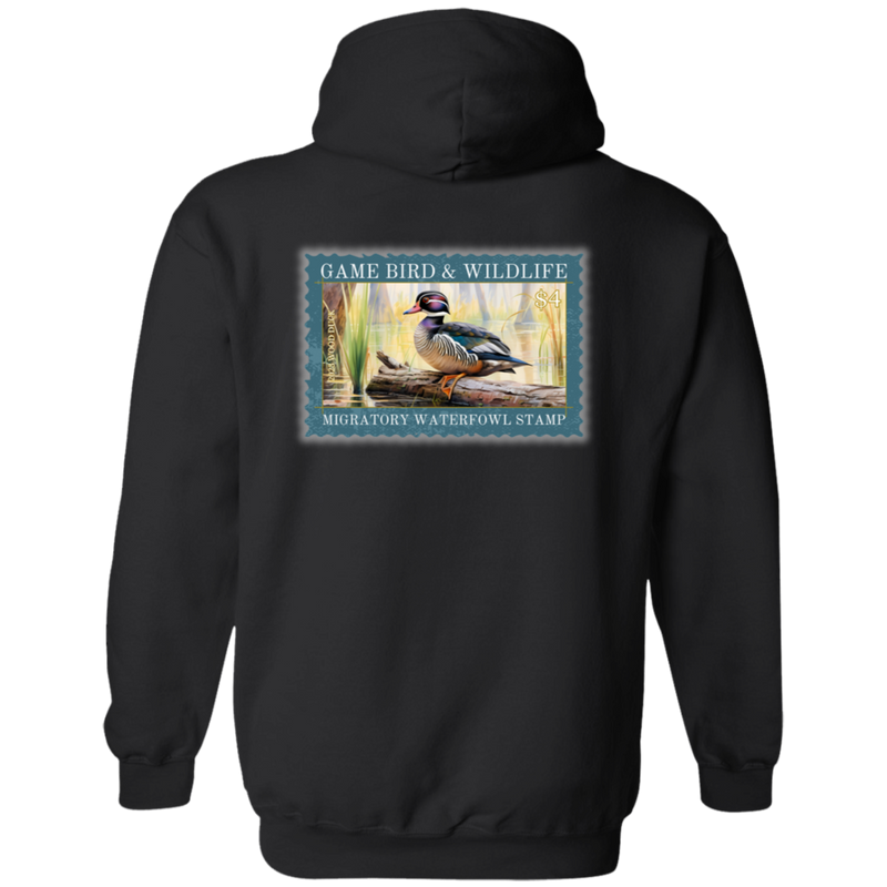 Wood Duck Migratory Waterfowl Stamp Hoodie