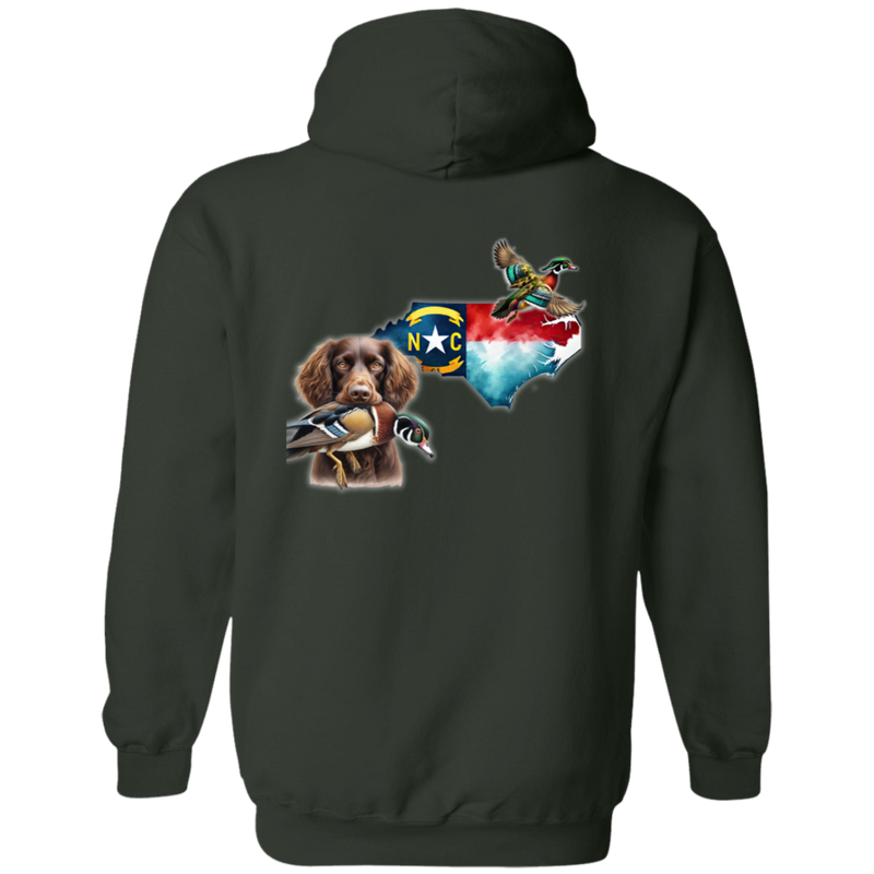 North Carolina State with Boykin Spaniel Hoodie