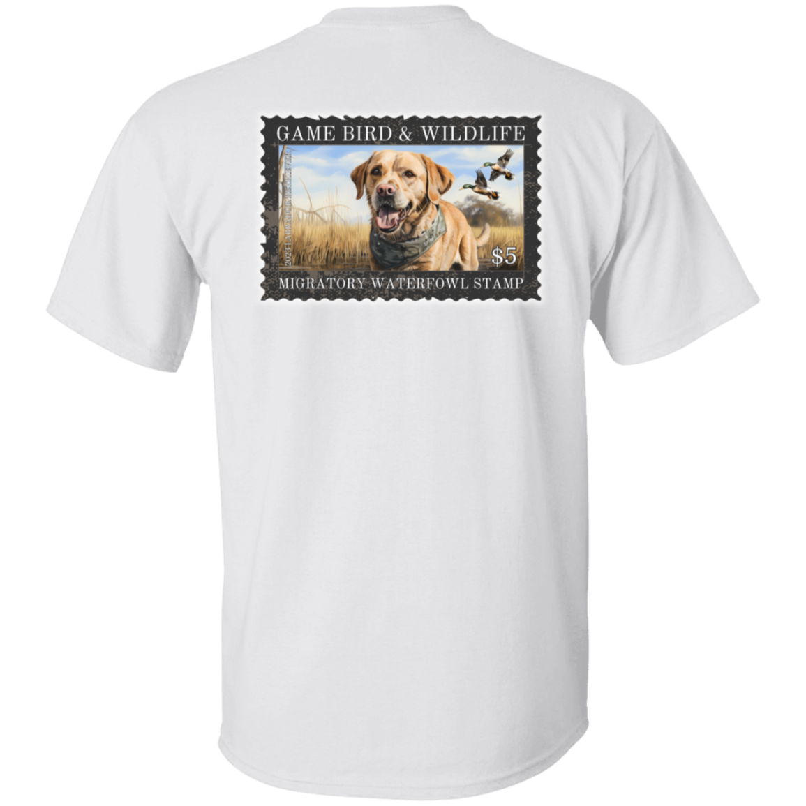 Labrador Retriever Mallard Duck Migratory Waterfowl Stamp Short Sleeve