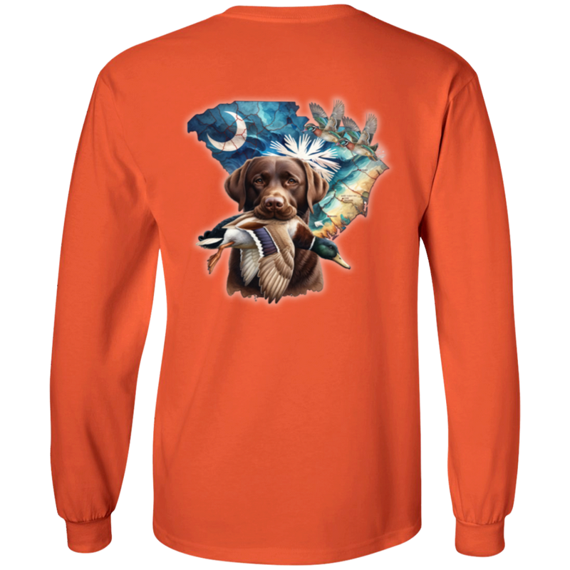 South Carolina Chocolate Labrador Retriever Long Sleeve