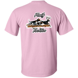 Family Tradition Dogs Chasing Deer Short Sleeve