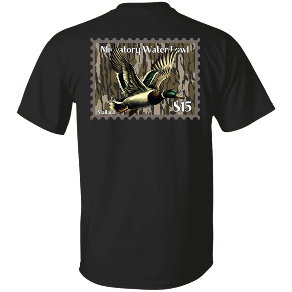 Mallard Migratory Waterfowl Duck Stamp Bottom Land Short Sleeve