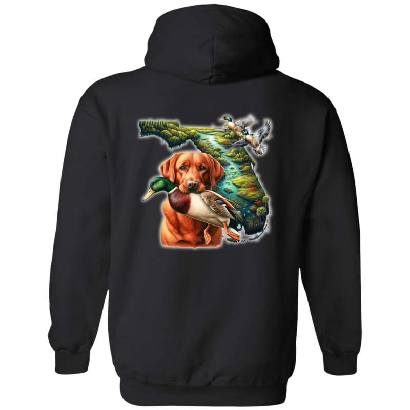 Florida Fox Red Labrador Hoodie