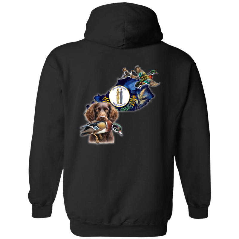 Kentucky State with Boykin Spaniel Hoodie