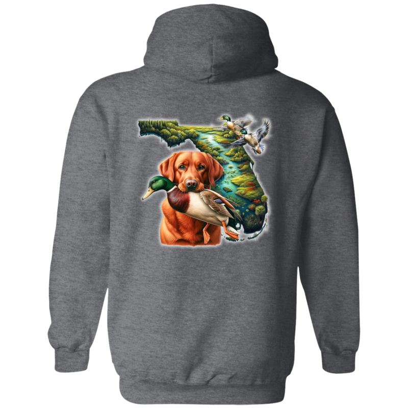 Florida Fox Red Labrador Hoodie