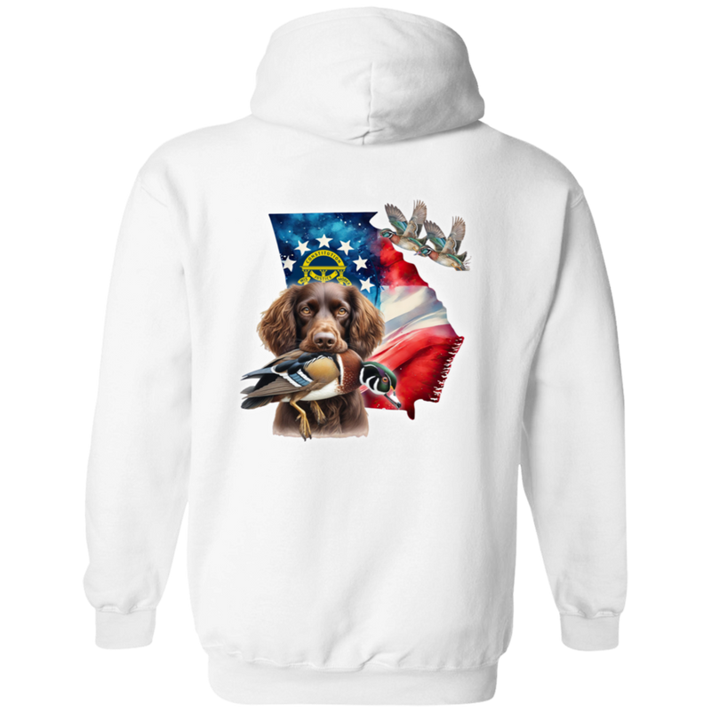 Georgia State and Boykin Spaniel Hoodie