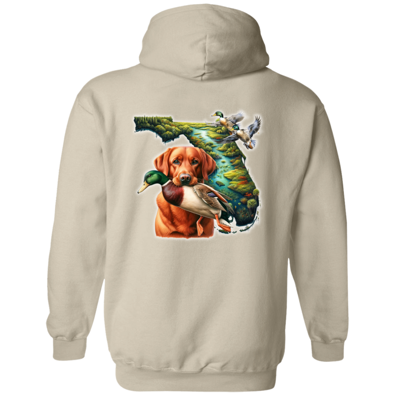 Florida Fox Red Labrador Hoodie