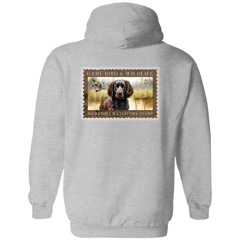 Boykin Spaniel Migratory Waterfowl Stamp Hoodie