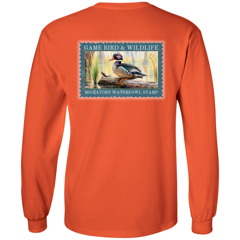 Wood Duck Migratory Waterfowl Stamp Long Sleeve